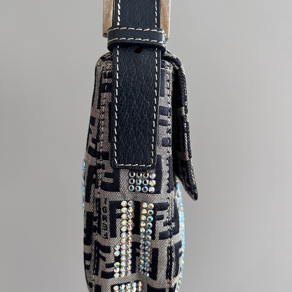 Fendi crystal zucca baguette - Picture 4 of 7
